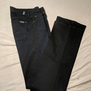 🌻7 for all mankind dark jeans